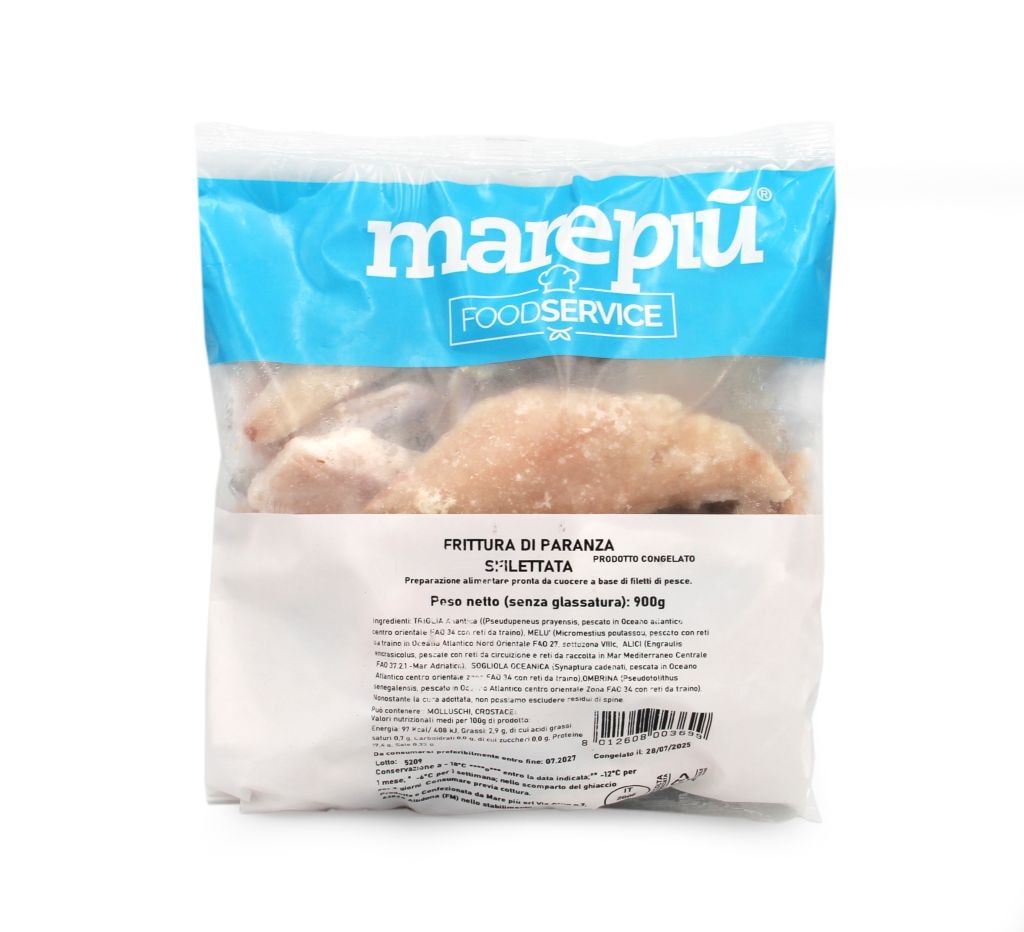Frittura di Paranza Mix Sfilettata Congelata