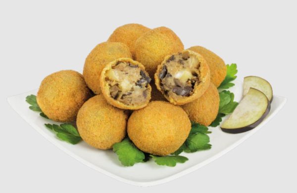 Polpette  Melanzane  Provola e Mozzarella Surgelate