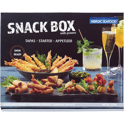 Snack Box Prefritti Orientali con Mazzancolle Surgelati