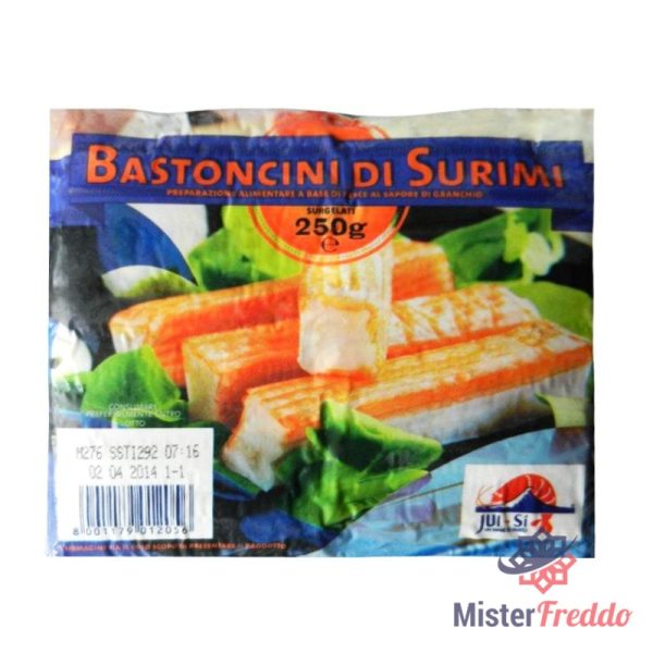 Bastoncini di Surimi Granchio 250gr. Surgelati